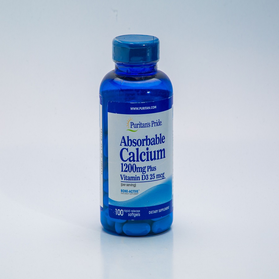 ABSORBABLE CALCIUM 1200MG PLUS VIT D3 25MCG